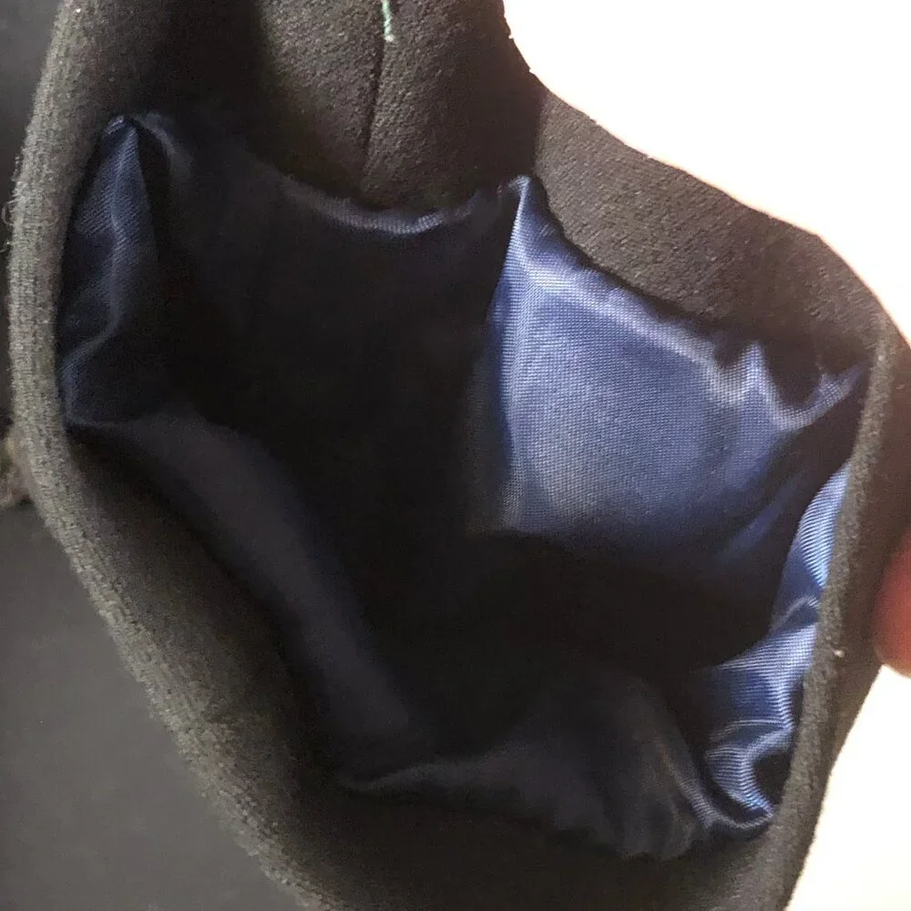 ✨T Tahari Black Ruffled Collar Coat – Elegant & Timeless - Picture 9 of 14